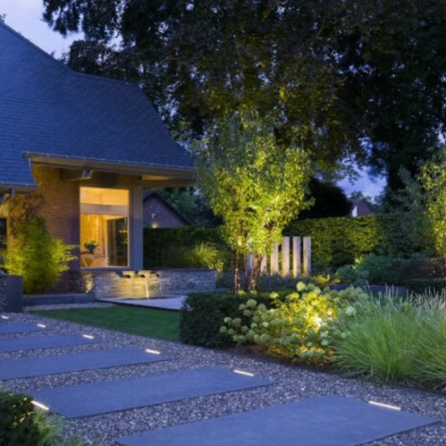 Exterior path lights