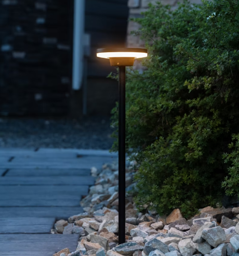 Garden lights elevated